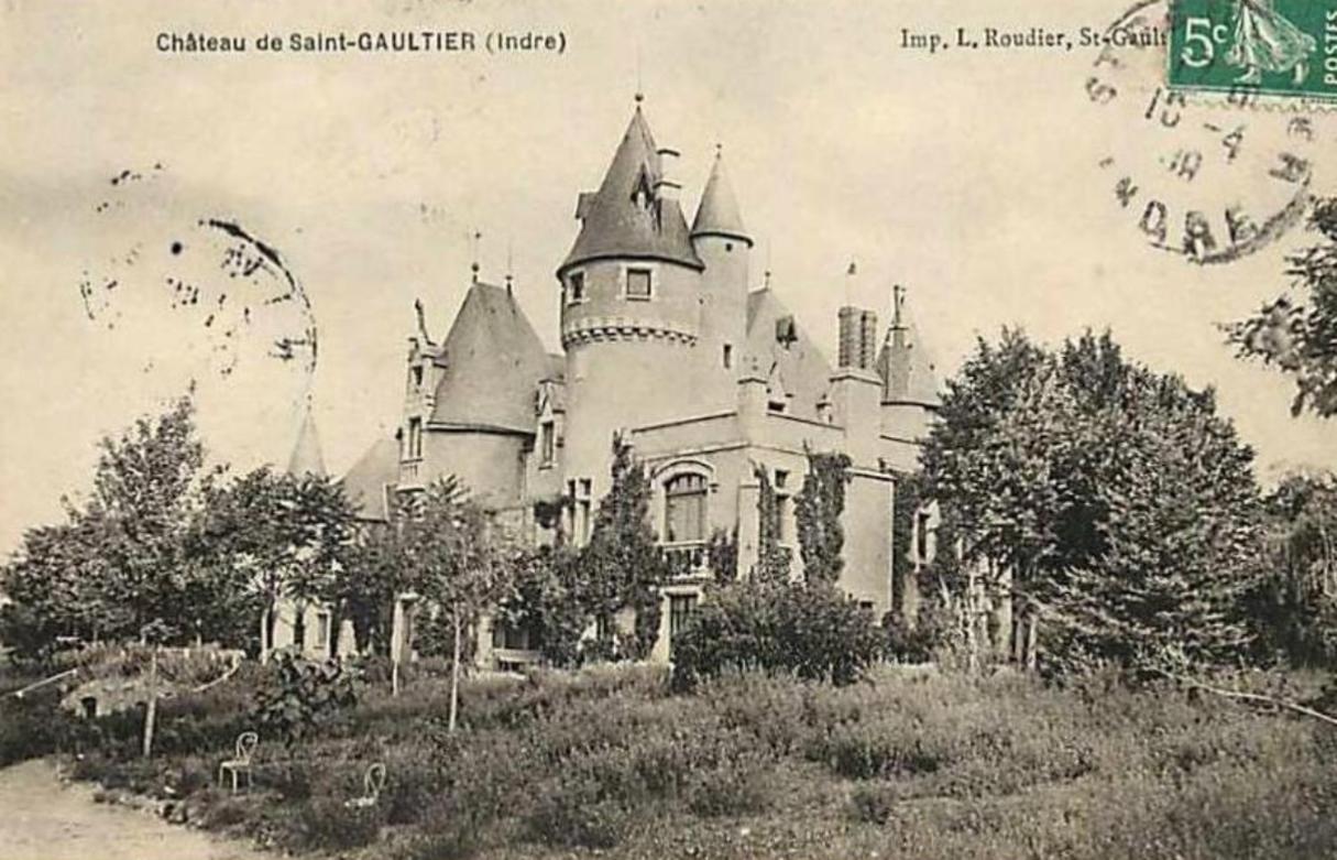 Chateau St.Gaultier Saint-Gaultier Exterior foto